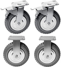 Load image into Gallery viewer, 8&quot; Caster Wheel - Gray
