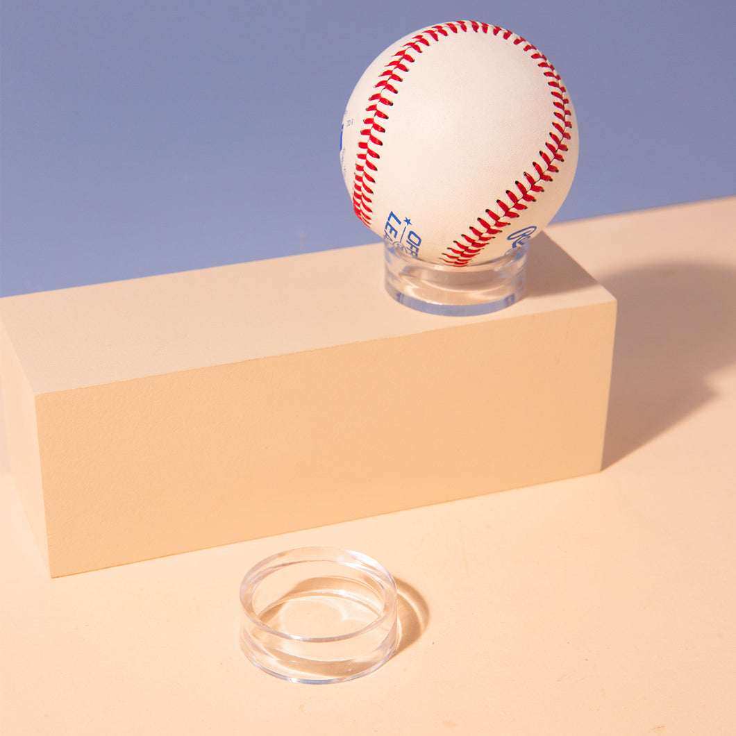 Ball Display Stand (Clear, 12 Pack)