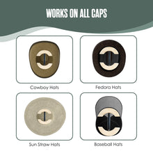 Load image into Gallery viewer, Houseables Hat Stretcher, Fitted Hat Stretcher, Baseball Cap Shaper, Cap Extender, Jack, Sizer, Expander, Resizer, Shaping, Former, Adjustable Wooden Block Spacers for Cowboy, Straw, Fedora, Sombrero
