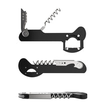 Load image into Gallery viewer, Waiters Corkscrew, Professional Wine Opener, 5 1/4”, Cork Screw, All in 1, Bottle Foil Cutter for Servers, Bartenders, Sommeliers, Restaurant

