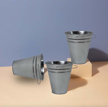 Load image into Gallery viewer, Silver Galvanized Buckets (24 Pack)
