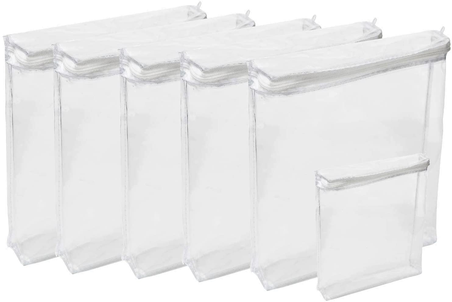 Amazon.com: 12 Pcs Clear Vinyl Zippered Storage Bags 15.8 x 13.8 x 4 Inch  Sweater Storage Bags Plastic with Zipper Moth Proof Bed Sheet Organizer for  Blankets Clothes Closet Sweater Quilt Pillow :