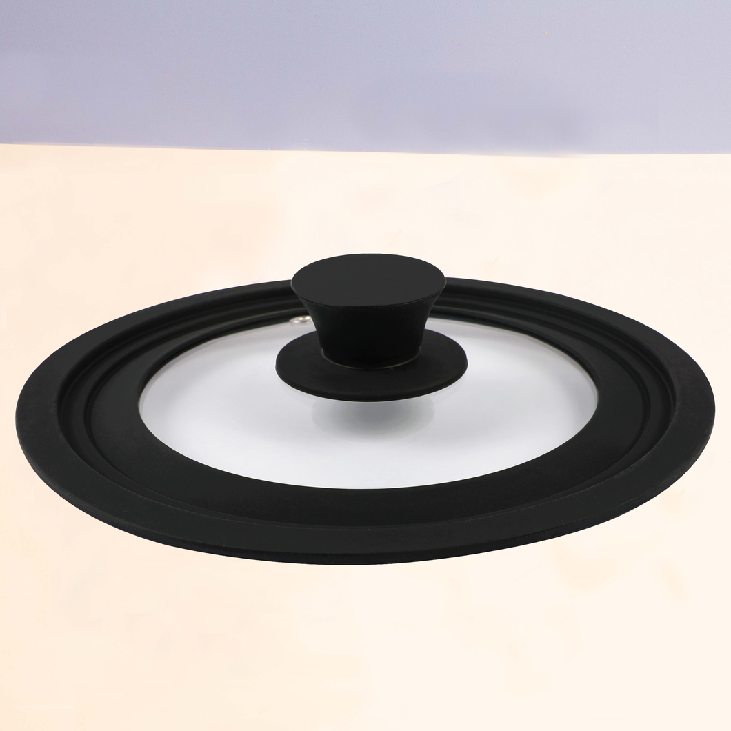 Universal Pot Lid - 10,11,12 Inch (Black) – Houseables